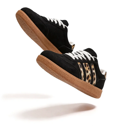 Samba Retro Black Leopard Sneakers