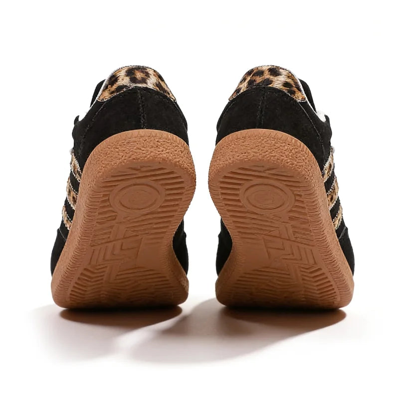Samba Retro Black Leopard Sneakers