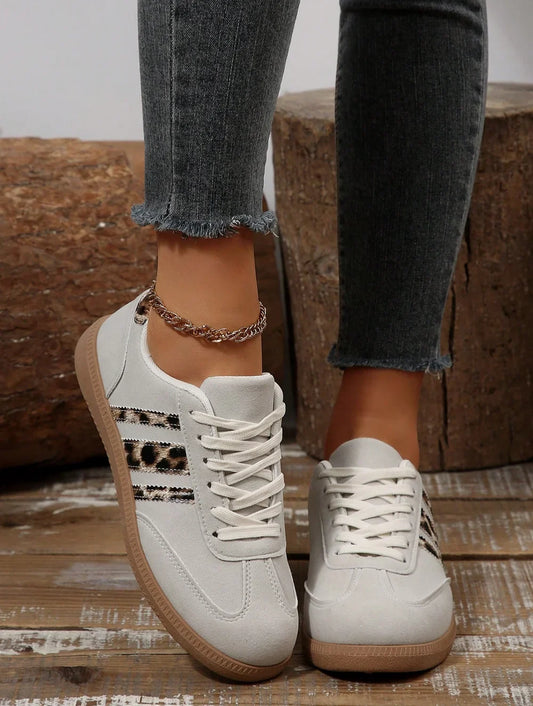 Samba Retro Leopard Grey Sneaker
